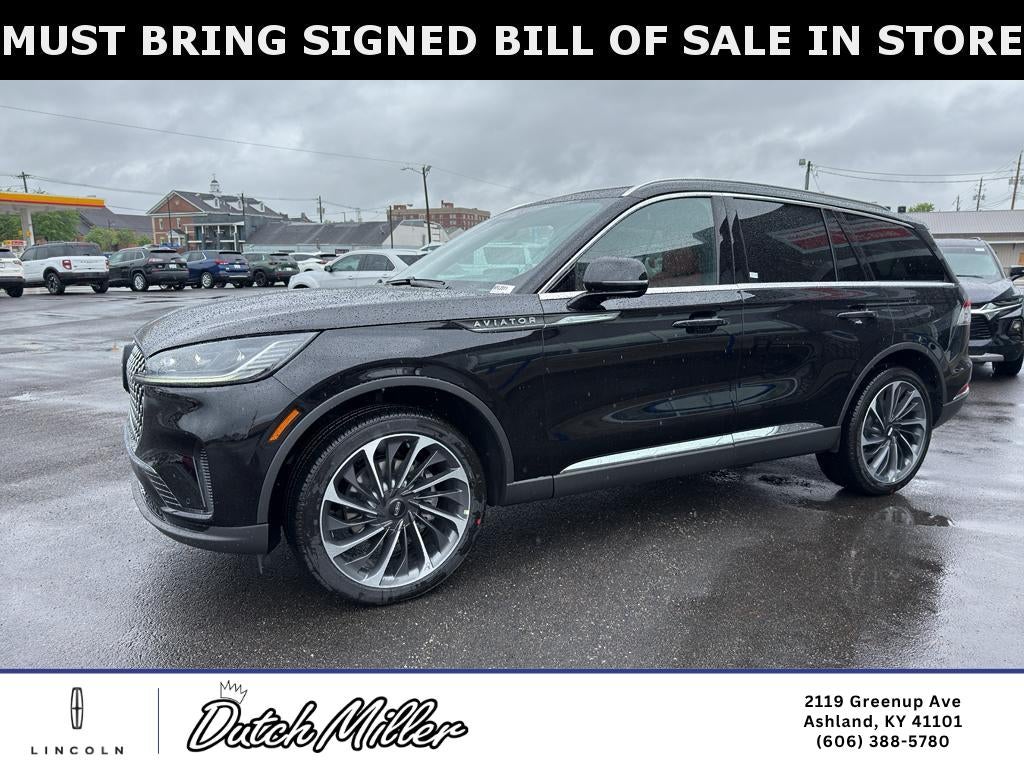 2026 Lincoln Aviator — rear three-quarter view