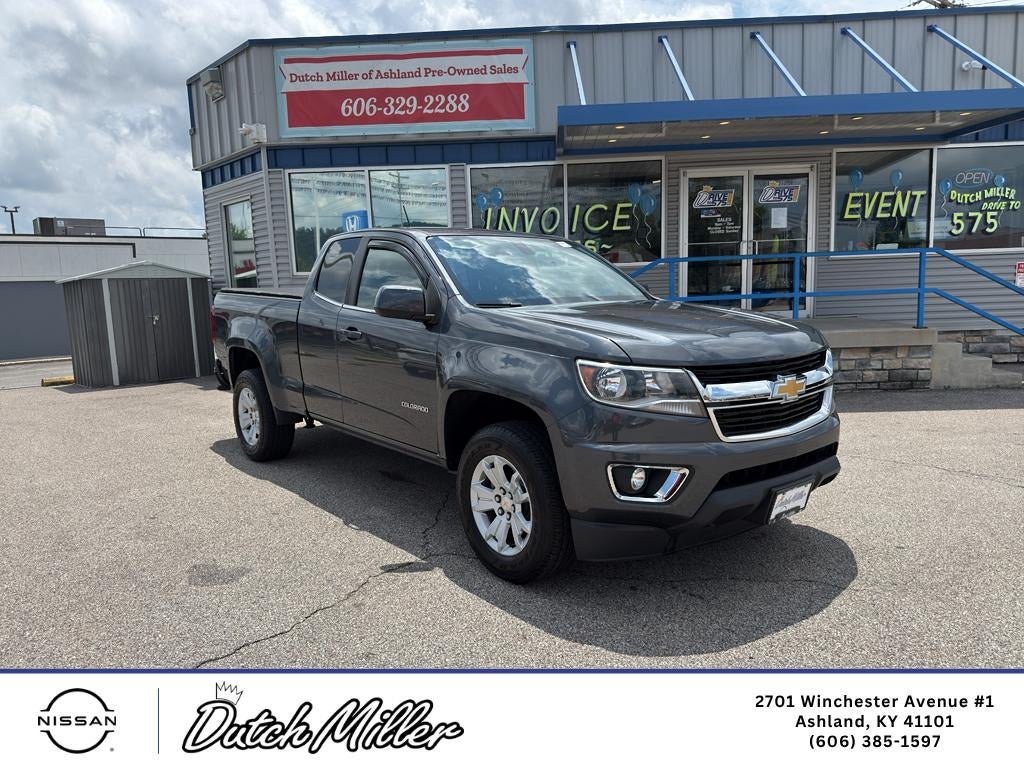 2016 Chevrolet Colorado 2WD LT in Cyber Gray Metallic — front three-quarter view